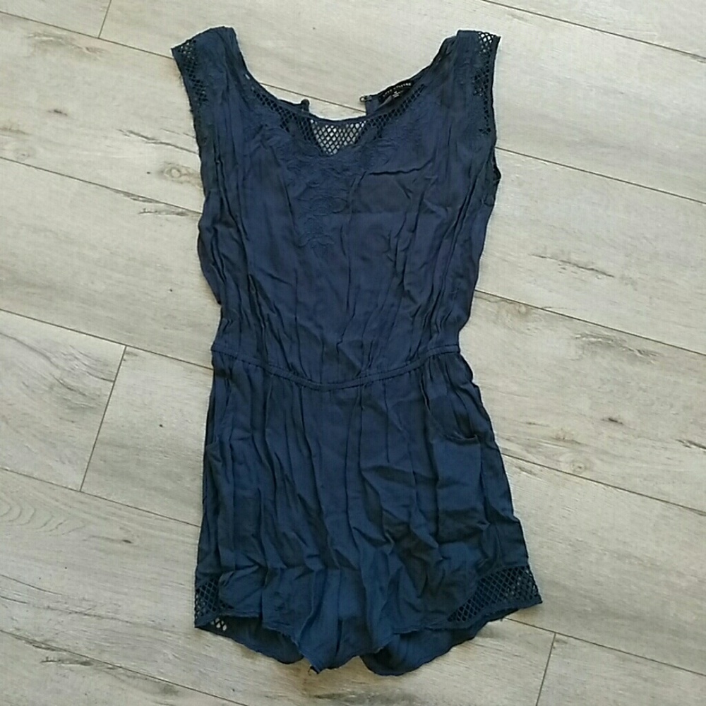 Blue romper
